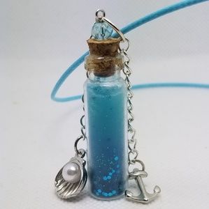 Mermaid tears potion necklace
